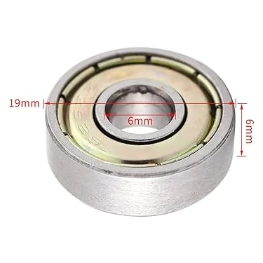 626ZZ Metal Kapaklı 7X19X6 mm Bilya 626 Rulman Naturel 10 Fiyatı