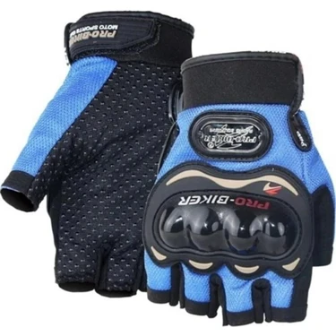 Probiker  Eldiven Yarım  Motosiklet Eldiveni Korumalı Xl