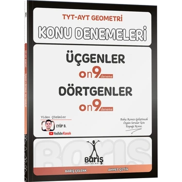 Barış Yayınları Tyt - Ayt Geometri Üçgenler Dörtgenler Konu