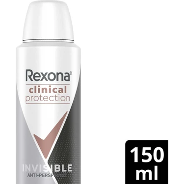 Rexona Kadın Clinical Protection Spray Deodorant Invisible 150