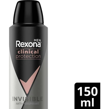 Rexona Men Clinical Protection Spray Deodorant Invisible 150