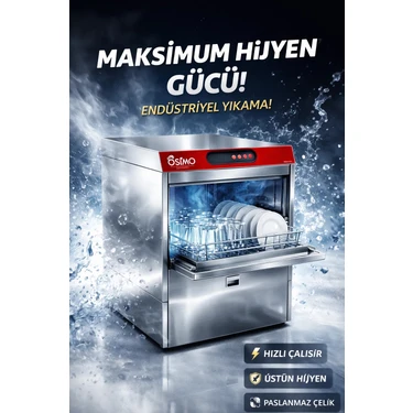 Osimo Tezgah Altı Sanayi Tipi Dijital Bulaşık