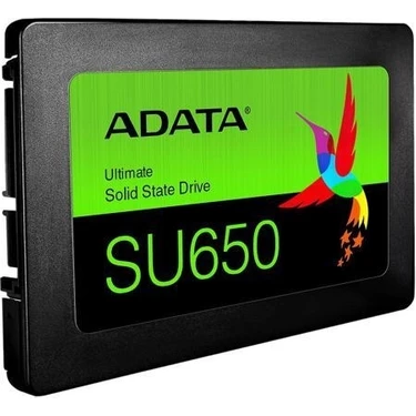 Adata SU650 960GB SATA SSD 500-599 MB/s Okuma 450-599 MB/s Fiyatı