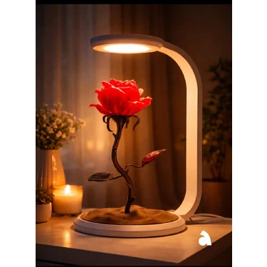 Mira Lamour Atelier Gül Şeklinde Işıklı