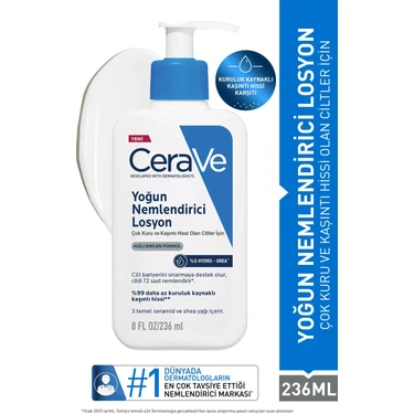CeraVe Yoğun NeMlendirici Losyon Hızla Emilim Sağlayan 236 Fiyatı