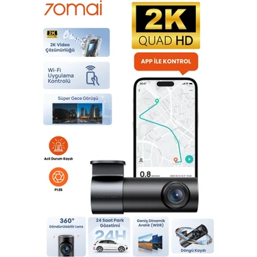 70MAI M310 Plus 2k Ön Araç