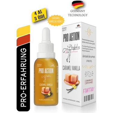 Pro Action 30 ml Karamel Vanilya Fantezi