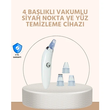 Epilons Güçlü Vakumlu Siyah Nokta Temizleyici – Cilt Pürüzlerini