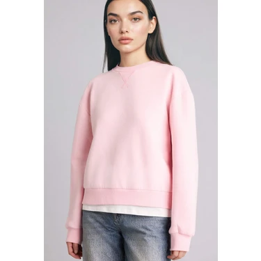 DeFacto Relax Fit Basic Sweatshirt