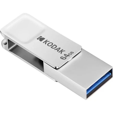 Kodak 64GB Dual 3.1 Type-C Metal USB Bellek