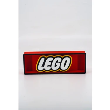 Hunga LEGO Masa Üstü Logo Plastik Dekoratif Figür 12,5 cm Uzunluğunda Modern Ofis