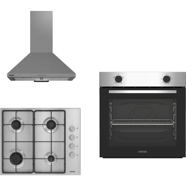 Altus Inox 3 Lü Ankastre Set ( Ala 310 I - Ala 181 Gıd - Ala 522 I