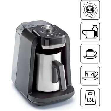 Arzum Rich Pro Plus OK0036-0500| Su Hazneli Türk Kahvesi Makinesi -