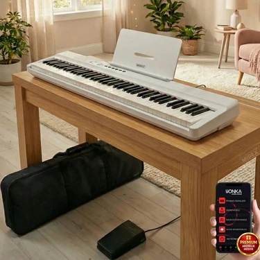 Midex PLX-120WH Yüksek Kaliteli Katlanır Taşınabilir Dijital