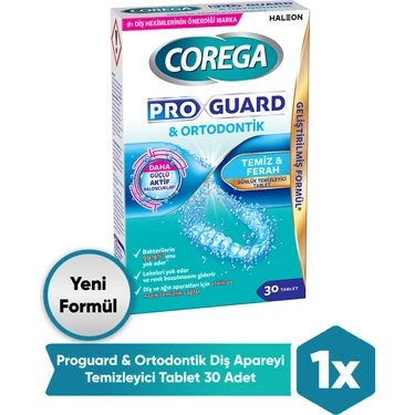 Corega Pro Guard Retainer Günlük Temizleyici 30