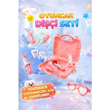 Heroes Çantalı Diş Doktoru Seti - Pembe Fiyatı - Taksit Seçenekleri