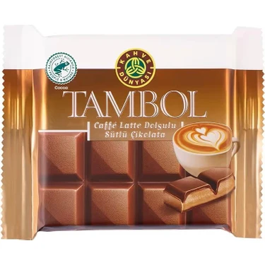 Kahve Dünyası Tambol Caffe Latte Dolgulu Sütlü Çikolata 100