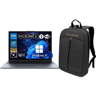 Huawei Matebook D16 2024 I5-12450H 16GB Ram 512GB SSD WIN11PRO 15.6" Notebook+Çanta MCLF-W5651