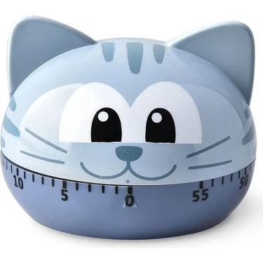 Mavi Weather Forecast Kedi Model Mekanik Mutfak Zamanlayıcı Fiyatı