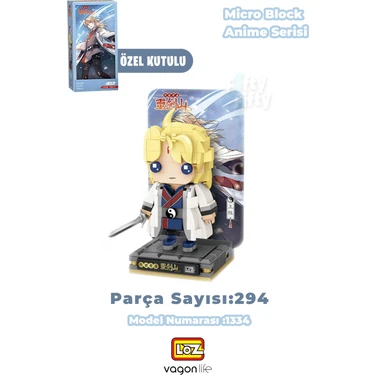 Vagonlife Loz Micro Anime Serisi 1334 Modeli 294 Parça Fiyatı