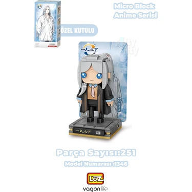 Vagonlife Loz Micro Anime Serisi 1346 Modeli 251 Parça Fiyatı
