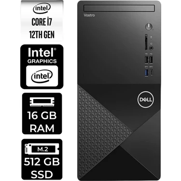 Dell Vostro 3030MT i7 12700 Masaüstü Bilgisayar 16GB RAM Fiyatı
