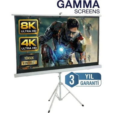 Gamma Screens 200x200 Tripod Projeksiyon