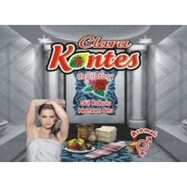 Kontes Hamam Otu Gül Kokulu 10