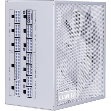 Lian Li SX1000P Beyaz 1000W 80+ Platinium Atx Power Supply Fiyatı