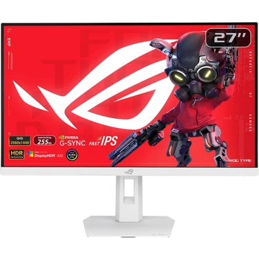 Asus Rog Strix XG27ACMES-W 27 Inç 255Hz 0.3ms 2k Qhd Adaptive Sync Fast IPS Pivot Gaming
