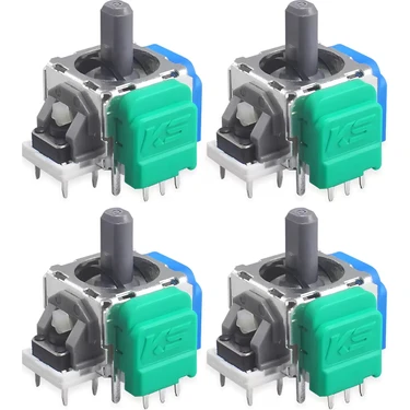 Pop Konsol 4 Adet Xbox One Uyumlu Manyetik Mıknatıslı Analog 3D Joystick Hall Sensör Xbox One Kol