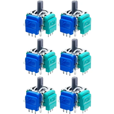 Pop Konsol 6 Adet Xbox One Hall Effect Analog Motor Xbox Kol Joystick Tamiri Xbox One Yedek