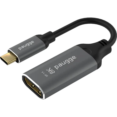 Paugge USB C To Displayport Adaptör - Dp 1.4, Thunderbolt 5/4/3, Hdr, 8k 60Hz, 4K 144Hz, 4K 120Hz,