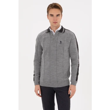 U.s. Polo Assn. Erkek Gri Kazak /triko