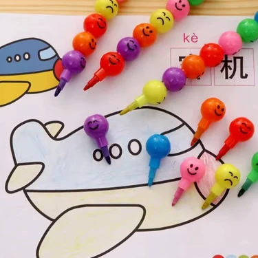 İlk El Grup Ieg™ 4'lü Emojili Yumurtlayan Boya Kalemi
