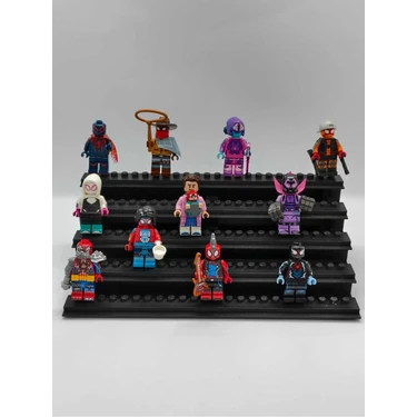 Art3 LEGO ve Minifigür Uyumlu 5 Katlı Sergileme Standı - Figür Organizer Stand