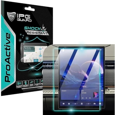 2024 7 Evolve 14.8 Inch Navigasyon Için 9h Nano Ipg Proactive Ekran Koruyucu, Pürüzsüz Cam Bitiş,
