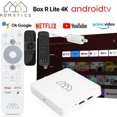 Homatics Box R Lite 4K Tv Box-Tuner-M8 Kumanda Ile