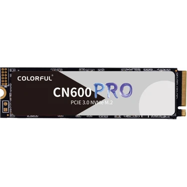 Colorful CN600 Pro 256GB NVMe SSD 3100 MB/s Okuma Hızı 1000 MB/s Yazma Hızı M.2 Bağlantı Tipi