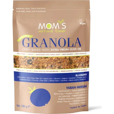 Mom's Natural Foods Yaban Mersini Granola 280