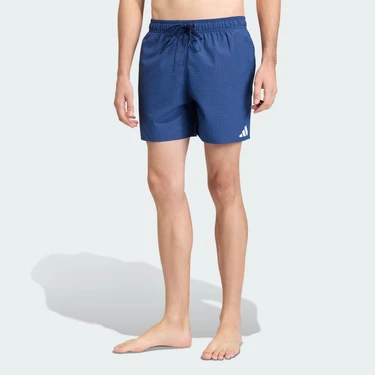 Adidas Sportswear JZ0589 Seersucker Stripy Swim Shorts