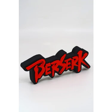 Hunga Guts - Berserk Logo - Raf Dekoru - Masa Üstü