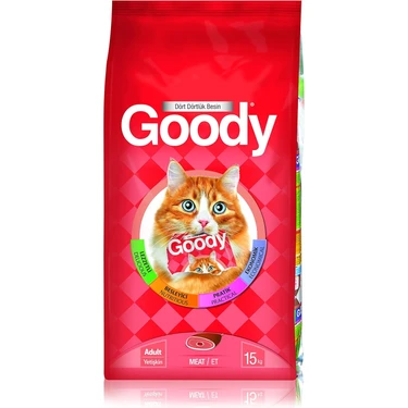 Goody Dana Etli Yetişkin Kedi Maması 15