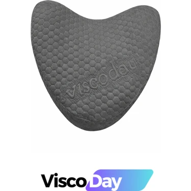 Viscoday Ortopedik Bacak Arası Yan Yatış Yastığı Ergonomik Uyku Minderi Lastikli