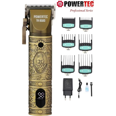 Powertec TR-8500 Profesyonel Type-C Şarjlı Saç Sakal Tıraş