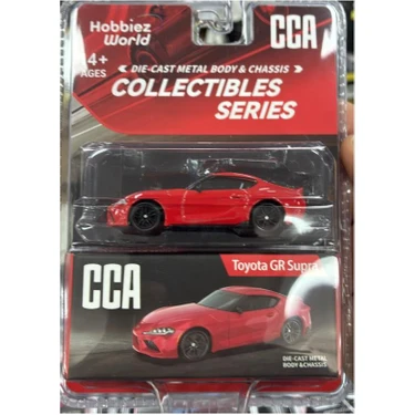 Cca Collectibles Series Toyota gr Supra Kırmızı 1/64 Model Fiyatı