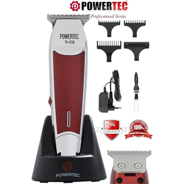 Powertec TR-658 Profesyonel Sakal-Ense Tıraş