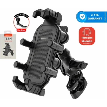Knmaster TT-820 Titreşim Önleyicili Motosiklet Telefon