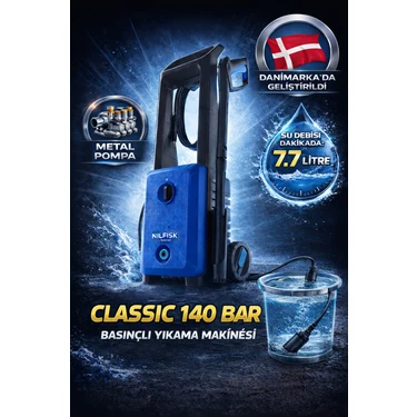 Nilfisk Classic 140-6 Eu - 140 Bar Basınçlı Yıkama