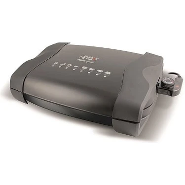 Sinbo Sbg-7110 Elektrikli Izgara 34x26 cm Demir Döküm Malzemeden Üretim